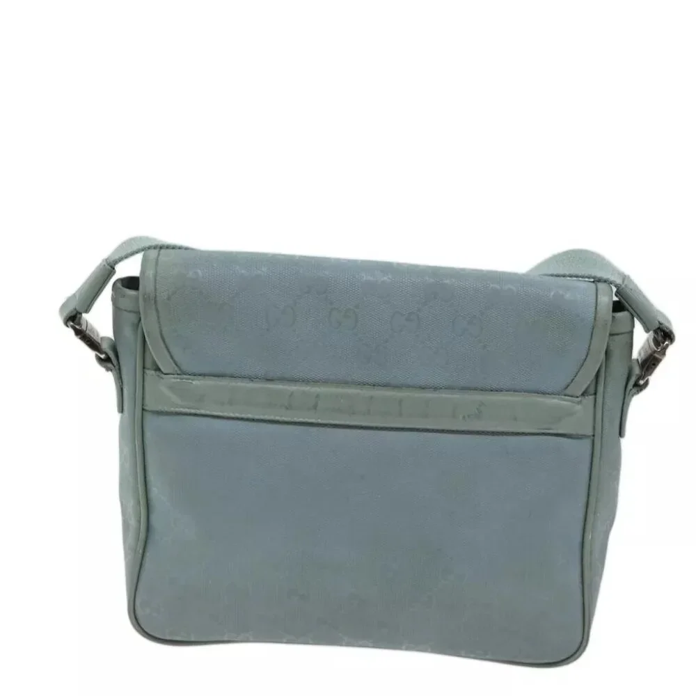 GUCCI GG implementation Shoulder Bag Light Blue - Picture 2 of 7